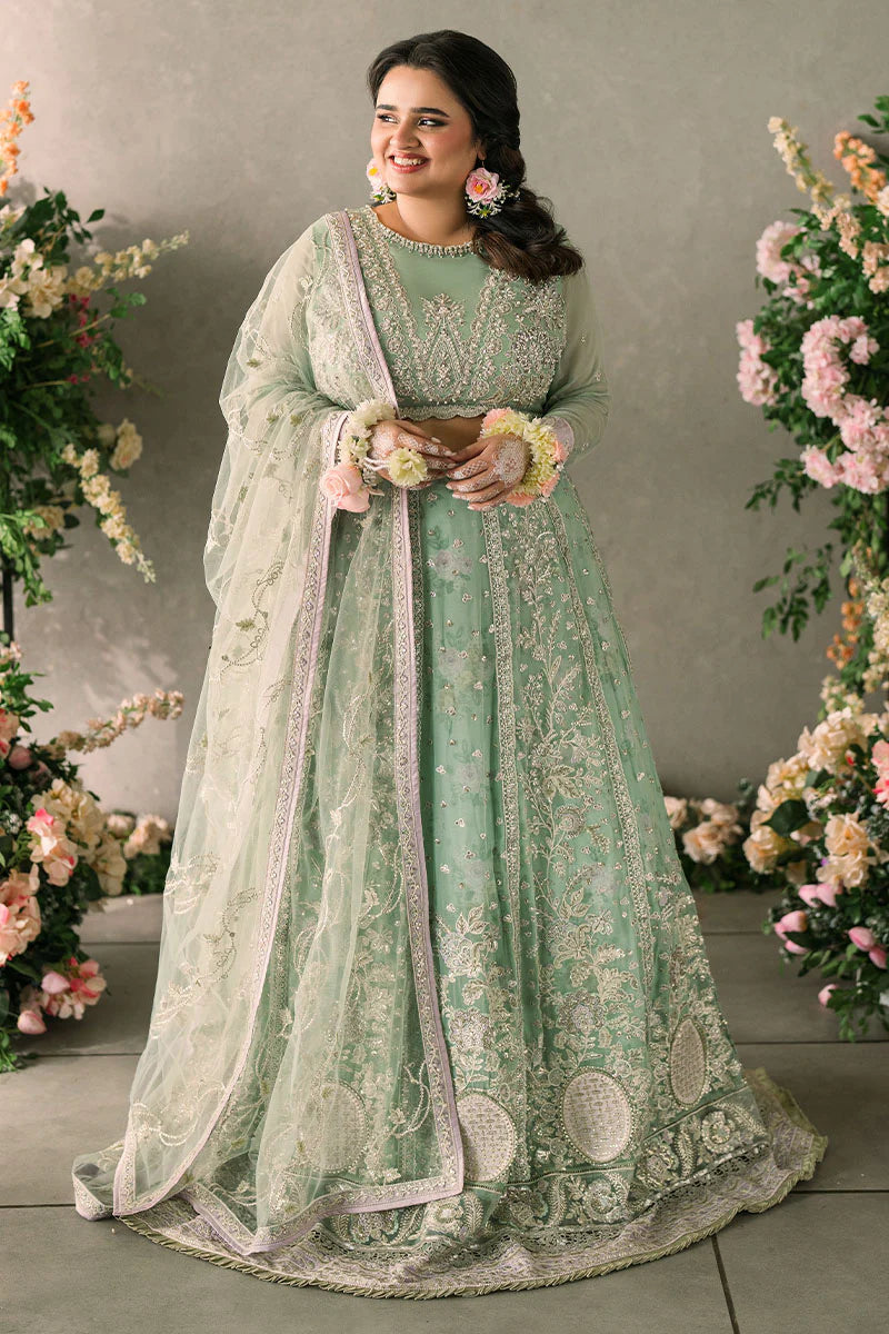 Faiza - Stitched/Unstitched Designer Suit By Mushq