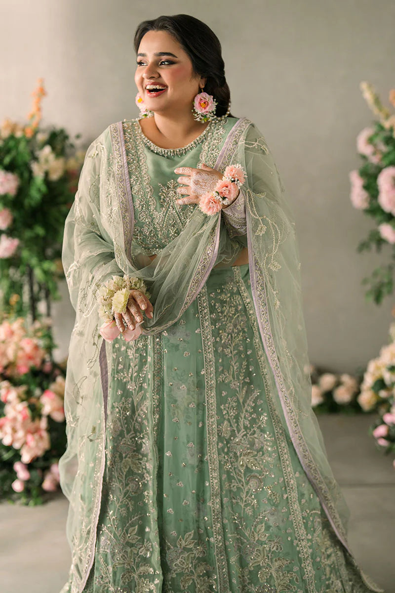 Faiza - Stitched/Unstitched Designer Suit By Mushq