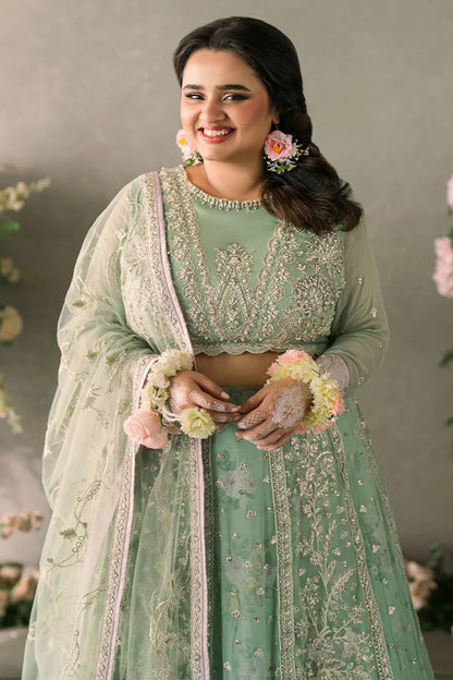 Faiza - Stitched/Unstitched Designer Suit By Mushq