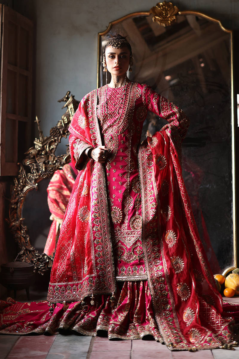 Fareedan - Royal Elegance Best Gharara Set