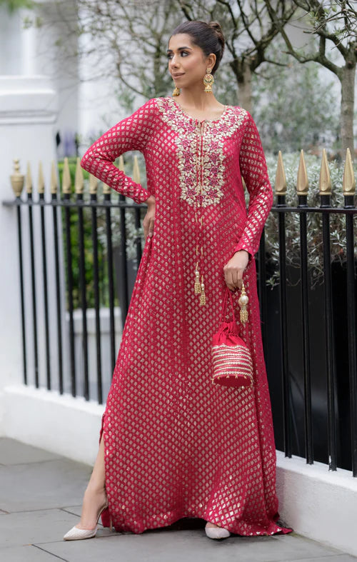 FASANY-Pakistani Traditional Kaftan By Maya Ali Pret-A-porter