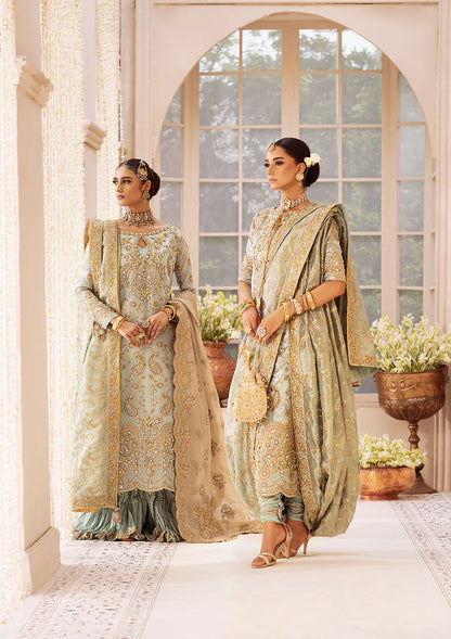 Frozen Elegance - Pakistani Wedding Formal Wear By AIK