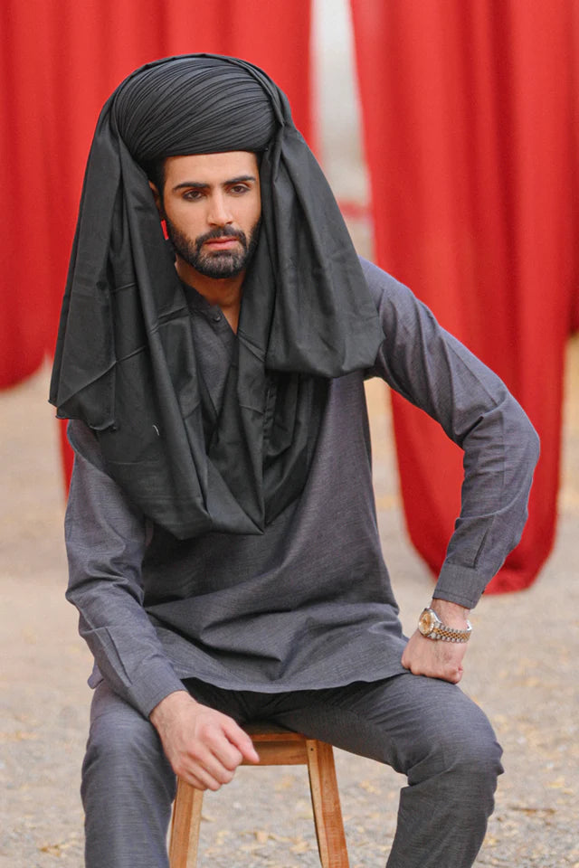 G-01- Yarn Dyed Casual Cotton kurta for Mens