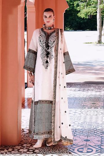 Gillian – Order Mushq White Raw Silk Formal Suit for Parties