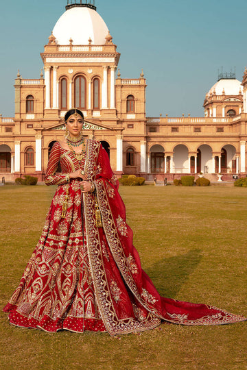 Gulzar - The Beautiful Red Bridal Lehenga