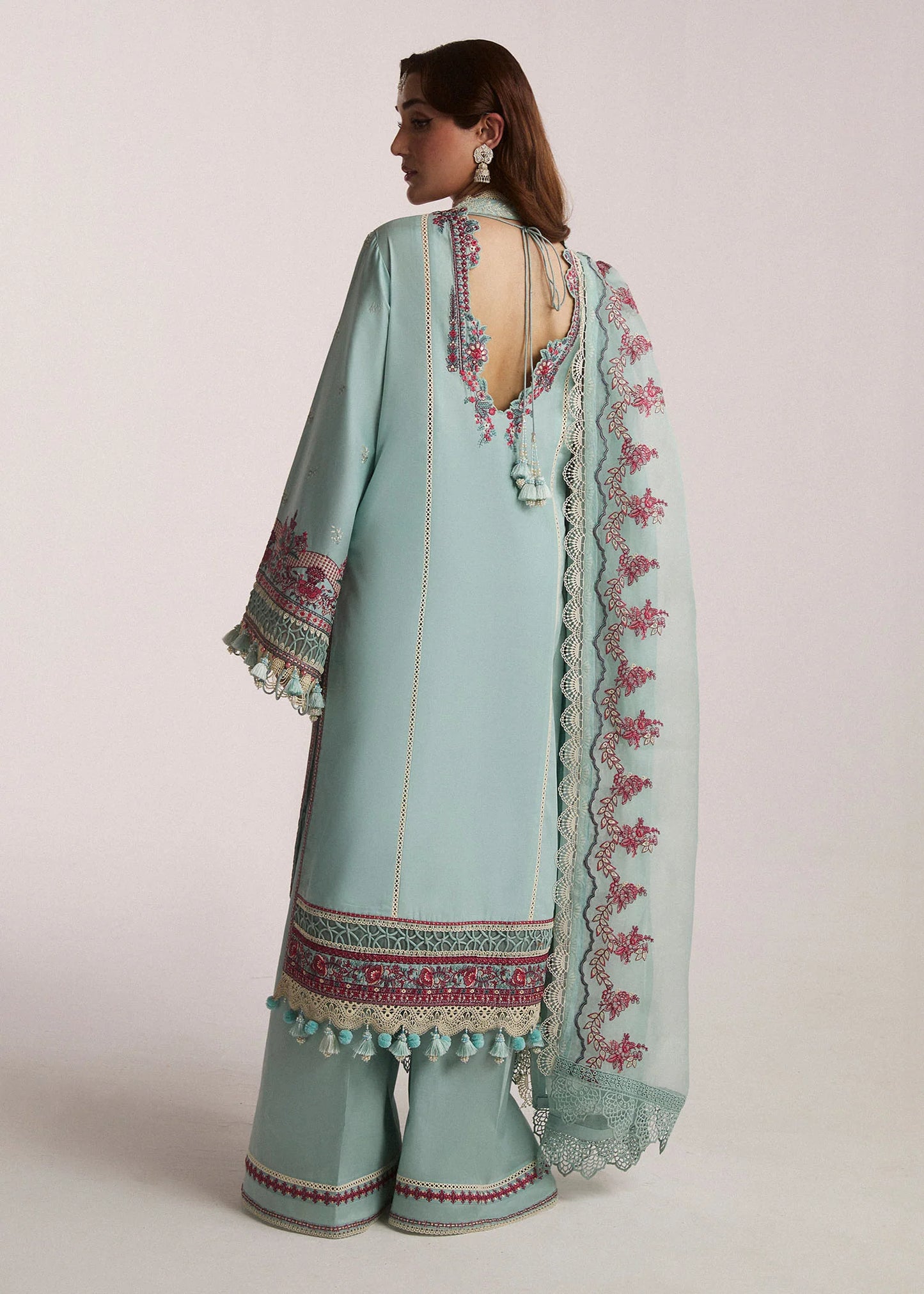 Hussain Rehar Stitched / Unstitched Pakistani Lawn - Moraine