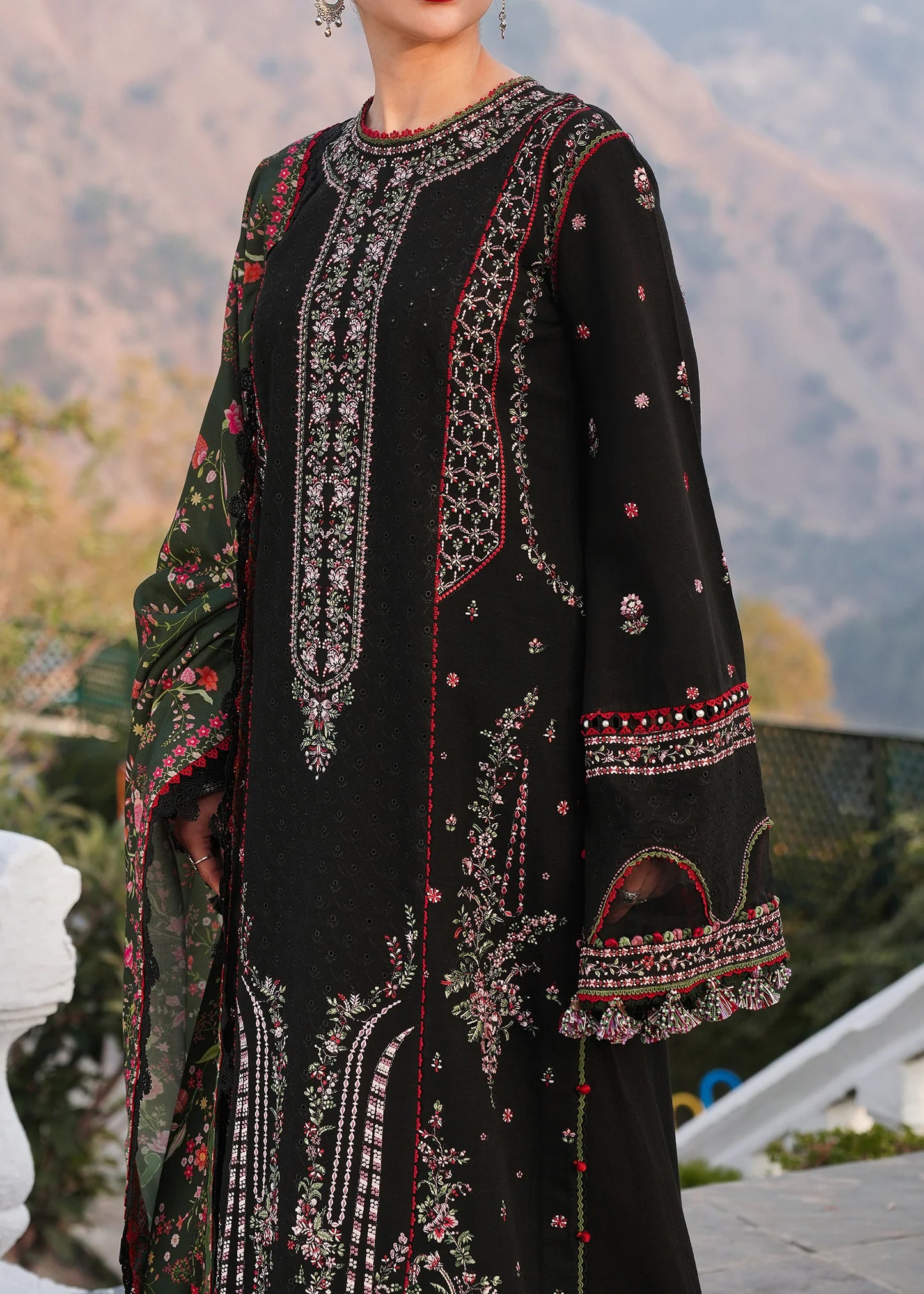 Hussain Rehar Winter Shawl 2024-Zobia