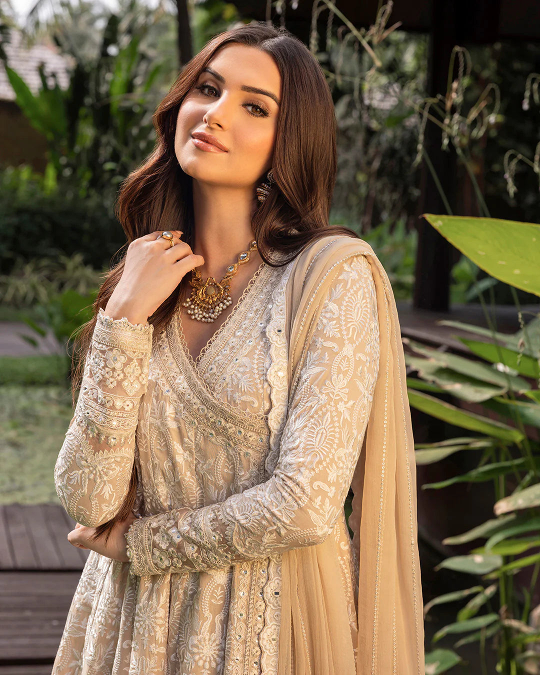 Ilima- Zinnia Luxury Lawn Ensemble'25 By- Faiza Saqlain