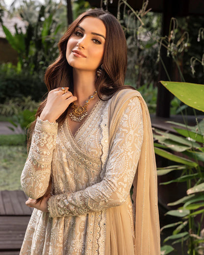 Ilima- Zinnia Luxury Lawn Ensemble'25 By- Faiza Saqlain