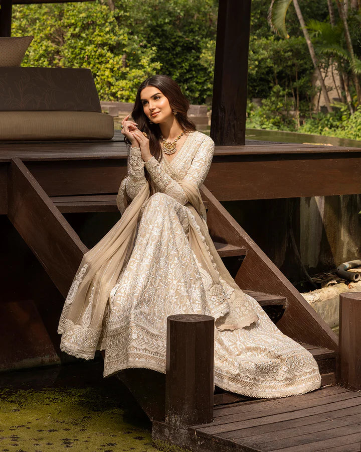 Ilima- Zinnia Luxury Lawn Ensemble'25 By- Faiza Saqlain