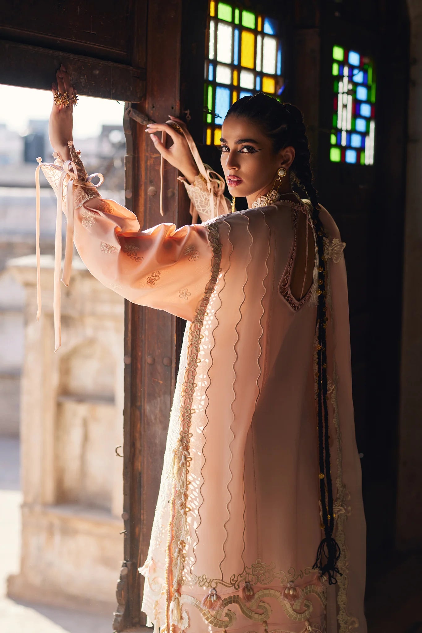 Isla 02-A- Inspired by Soft Pink Serenity Ensemle By- Elan