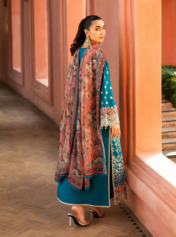 Izrah- 2A Chikankari Lawn Outfit '25 By- Zainab Chottani