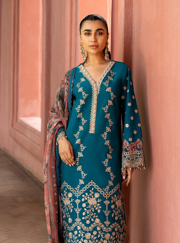 Izrah- 2A Chikankari Lawn Outfit '25 By- Zainab Chottani