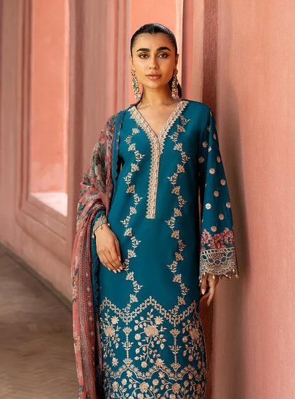 Izrah- 2A Chikankari Lawn Outfit '25 By- Zainab Chottani