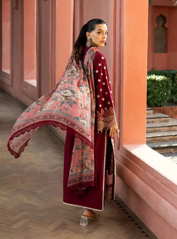 Izrah- 2B Chikankari Lawn Outfit '25 By- Zainab Chottani