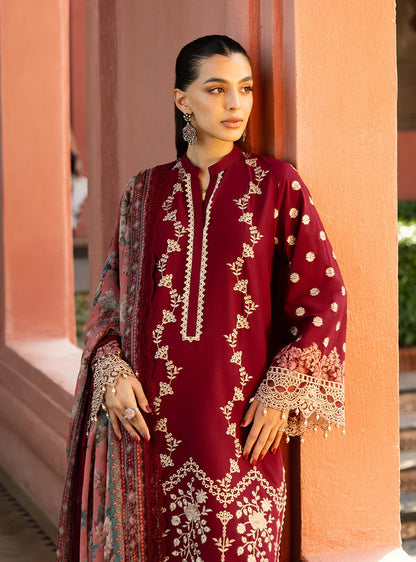 Izrah- 2B Chikankari Lawn Outfit '25 By- Zainab Chottani