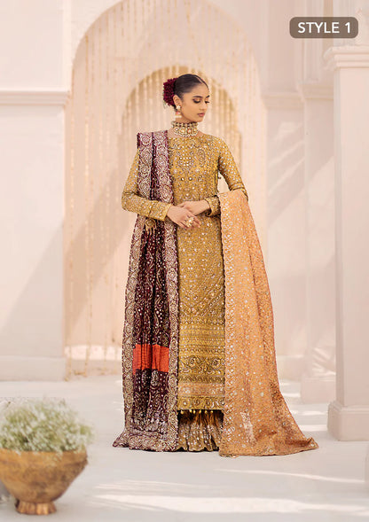 Kundan Unstitched Designer Suit By AIK