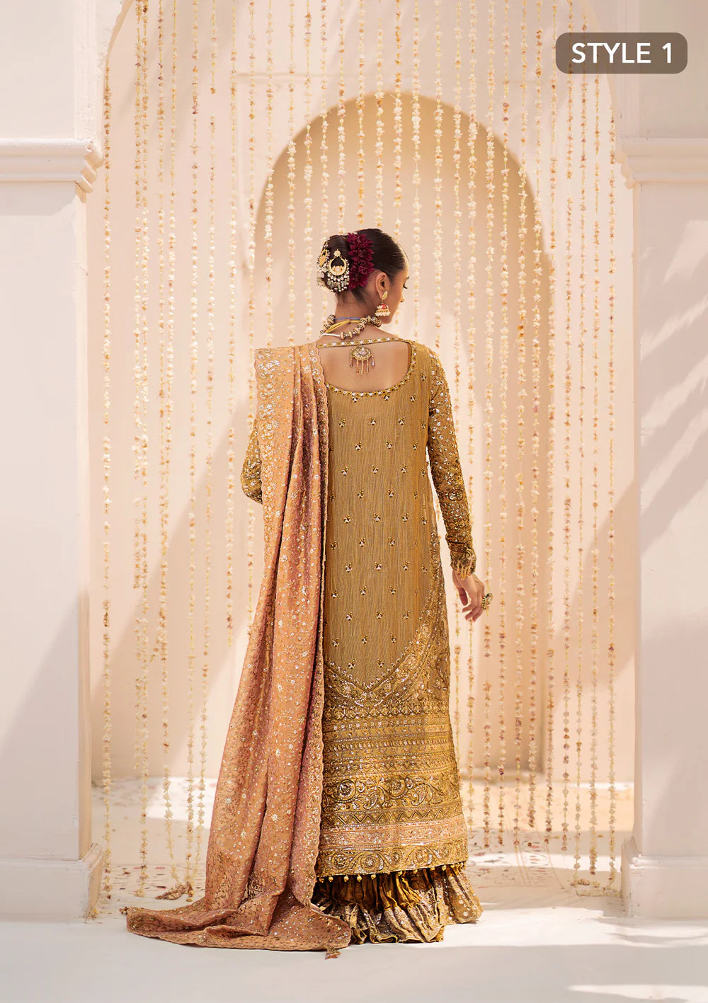 Kundan Unstitched Designer Suit By AIK