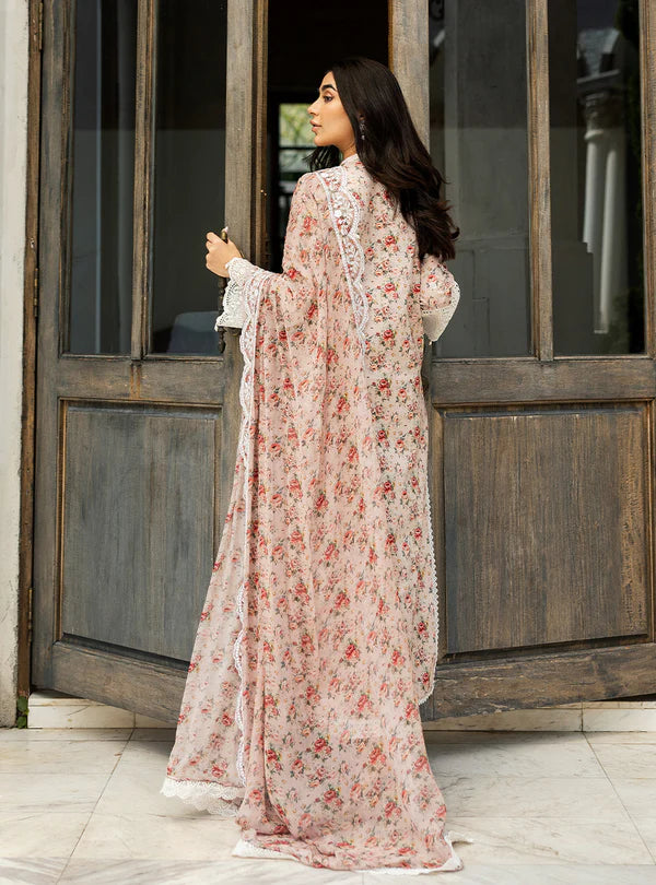 Lamia- 9A Chikankari Lawn Outfit '25 By- Zainab Chottani