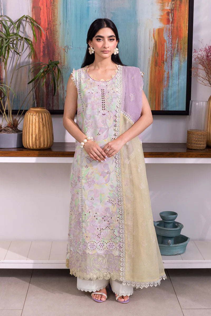 Lara- Carnation Luxury Festive Edit '25 Ensemble By- Rang Rasiya