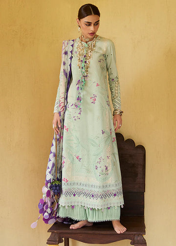 Lara-Mint Green Eid Lawn Suit-Suffuse 2025 UK & USA