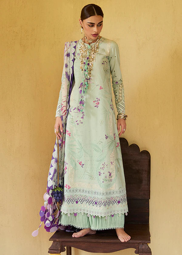 Lara-Mint Green Eid Lawn Suit-Suffuse 2025 UK & USA