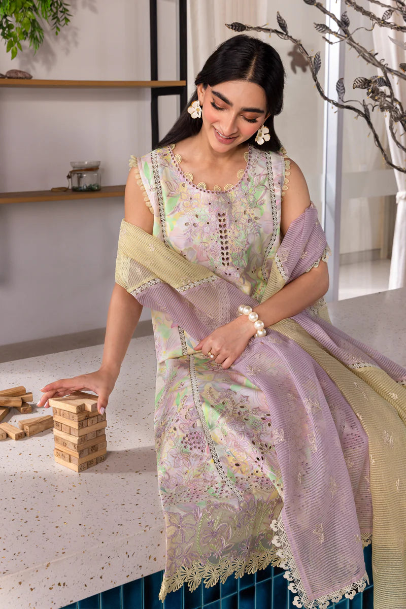 Lara- Carnation Luxury Festive Edit '25 Ensemble By- Rang Rasiya