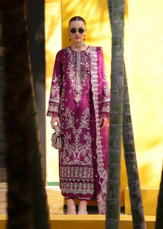 Lavena- Elysia Luxury Lawn’25 Ensemble By- Kanwal Malik