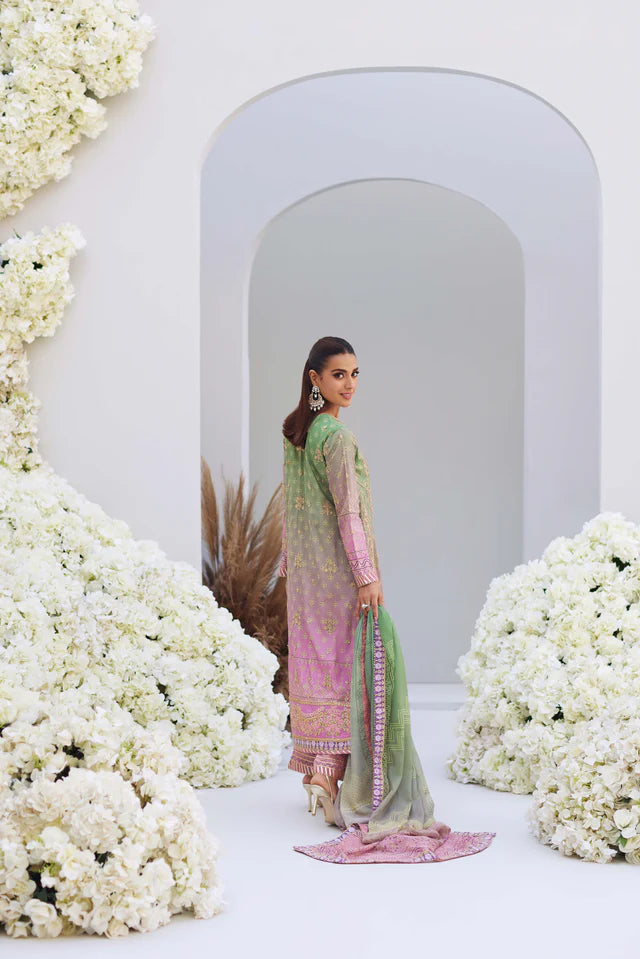 Leila-Luxury Unstitched Collection By-Mina Hasan