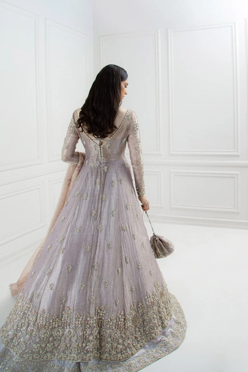 Lilac Serenity - Enchanting Bridal Lehenga