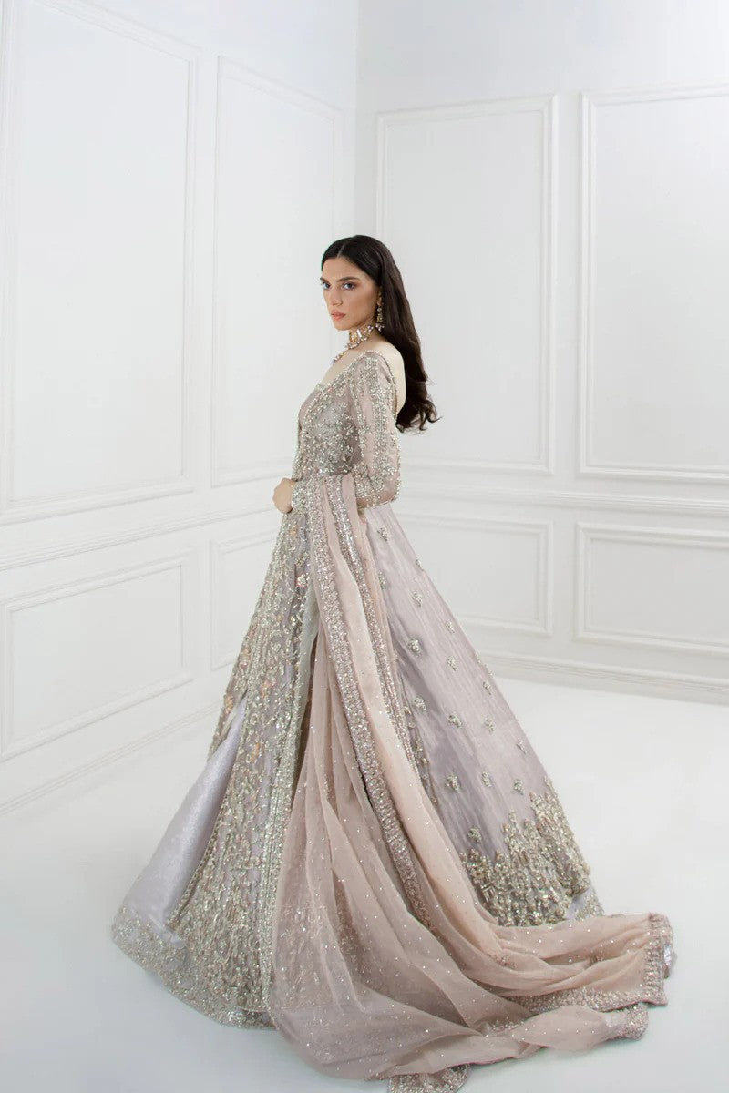 Lilac Serenity - Enchanting Bridal Lehenga