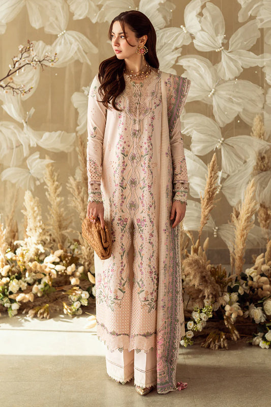 Lily- Pakistani Designer Lawn Outfit By- Qalamkar