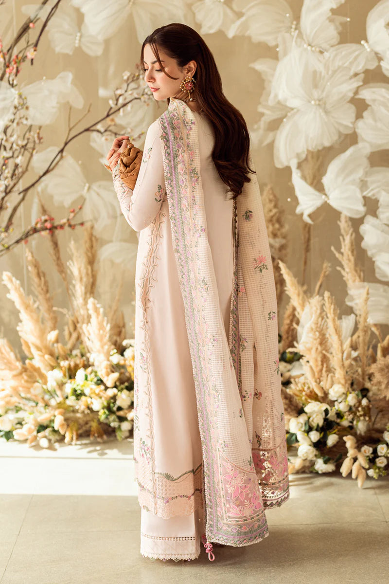 Lily- Pakistani Designer Lawn Outfit By- Qalamkar
