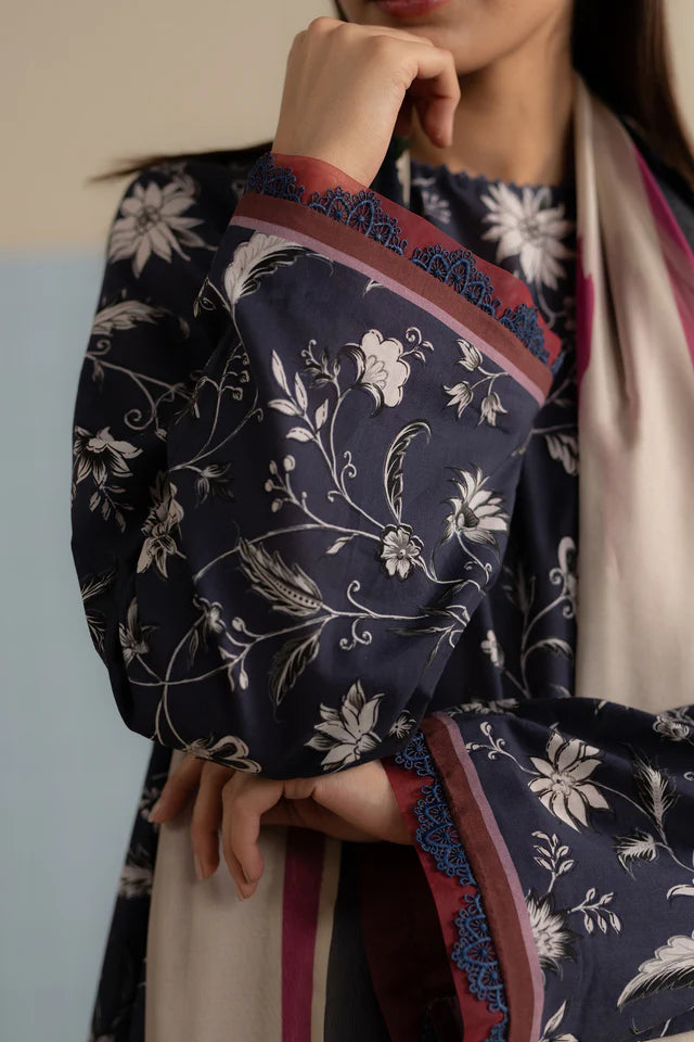 Lioré-7B Coco collection Pakistani pastel lawn dress for women