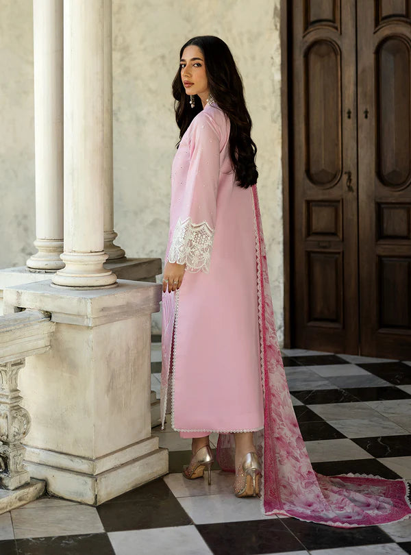Liyah- 7A Chikankari Lawn Outfit '25 By- Zainab Chottani