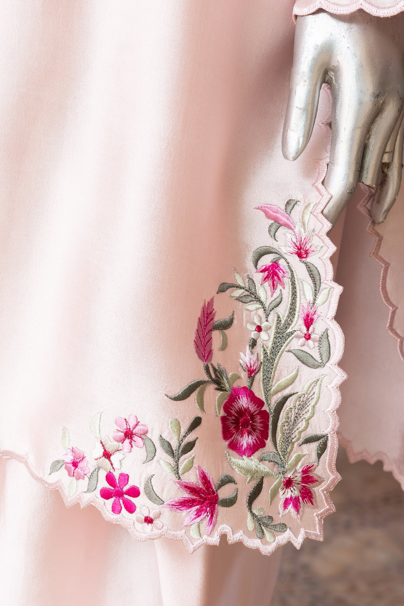 Liyana - Elegant Pink Embroidered Outfit for Festive Occasions