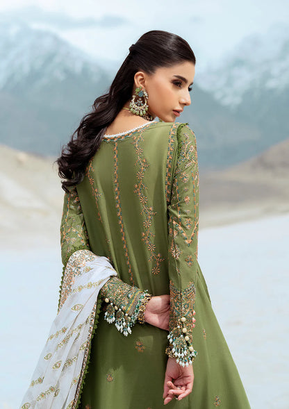 Look 06- Sage Green Lawn Ensemble '25 Vol.1 By- Aik