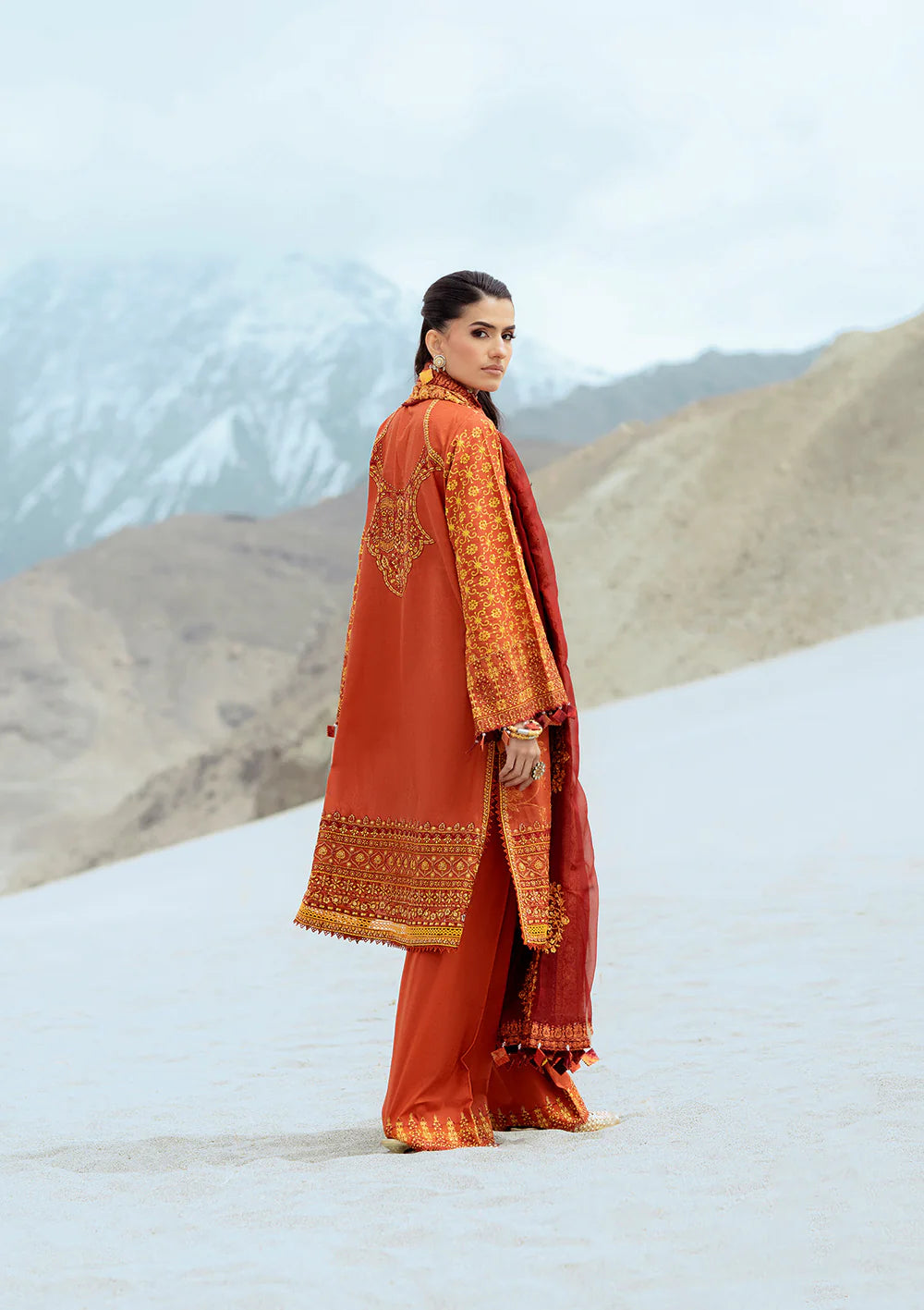 Look 07- Orange Lawn Ensemble '25 Vol.1 By- Aik