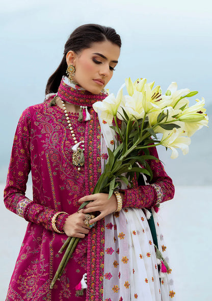 Look 09- Pink Lawn Ensemble '25 Vol.1 By- Aik