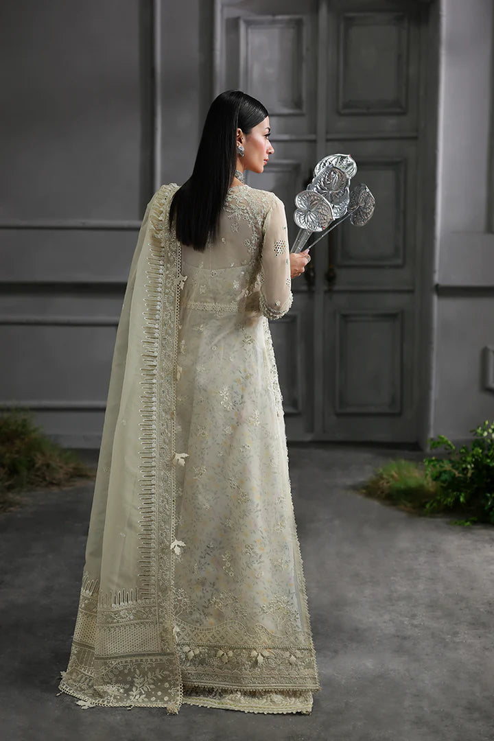 MF-06 Ivara – Buy Qalamkar Pakistani Formal Gown for Wedding Ceremonies