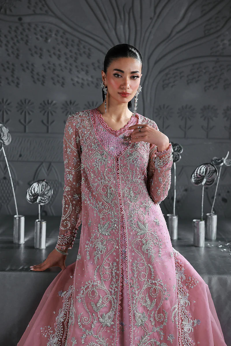 Qalamkar MF-07 Rosalyn stitched Pakistani wedding outfit online