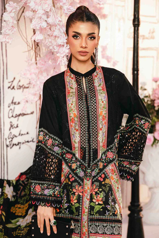 MPT-2610-B- Multi Color Embroidered Lawn Suit By Maria.B