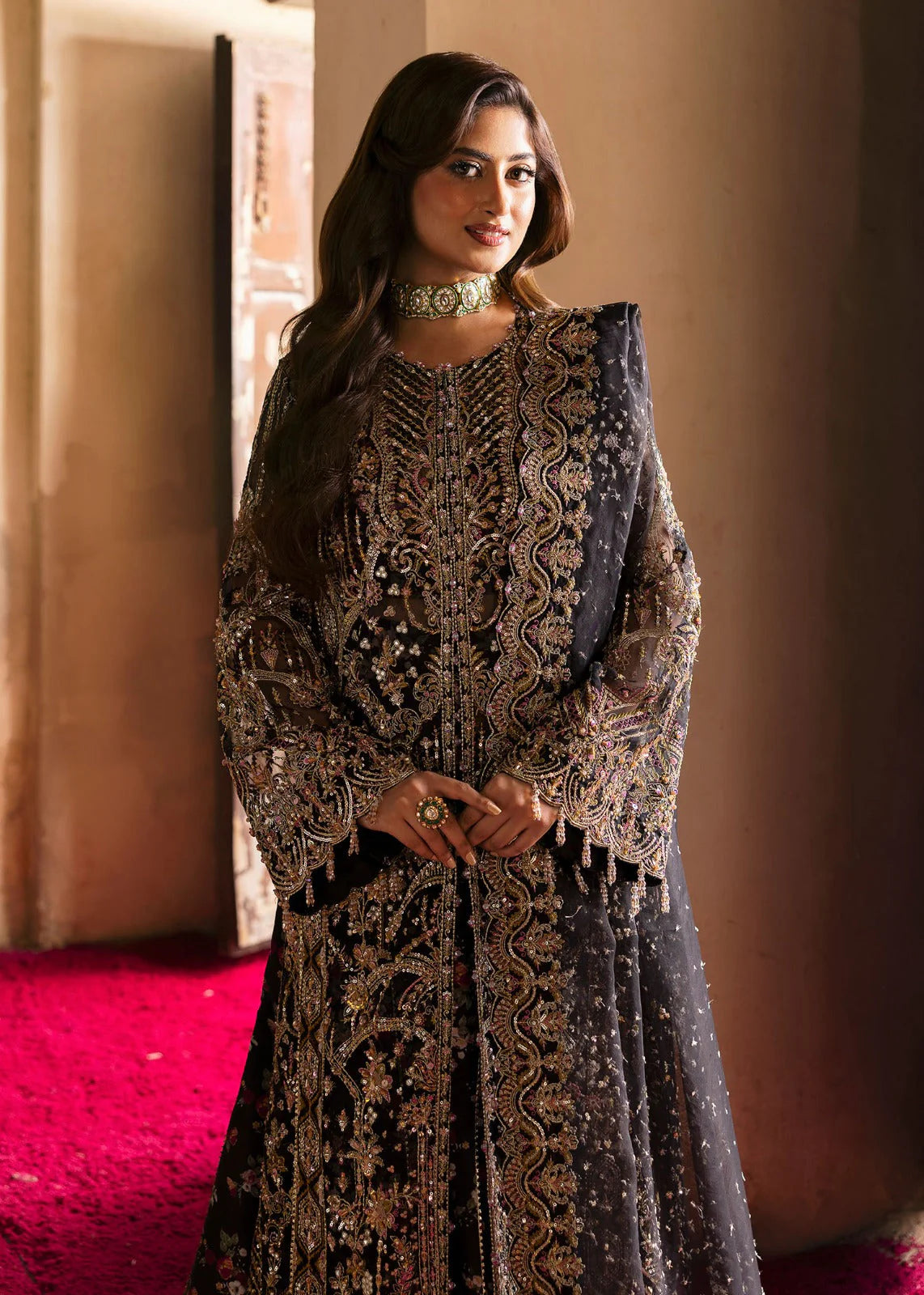 Maahi-Festive Unstitched Collection-2024-Kanwal Malik-ZAIB