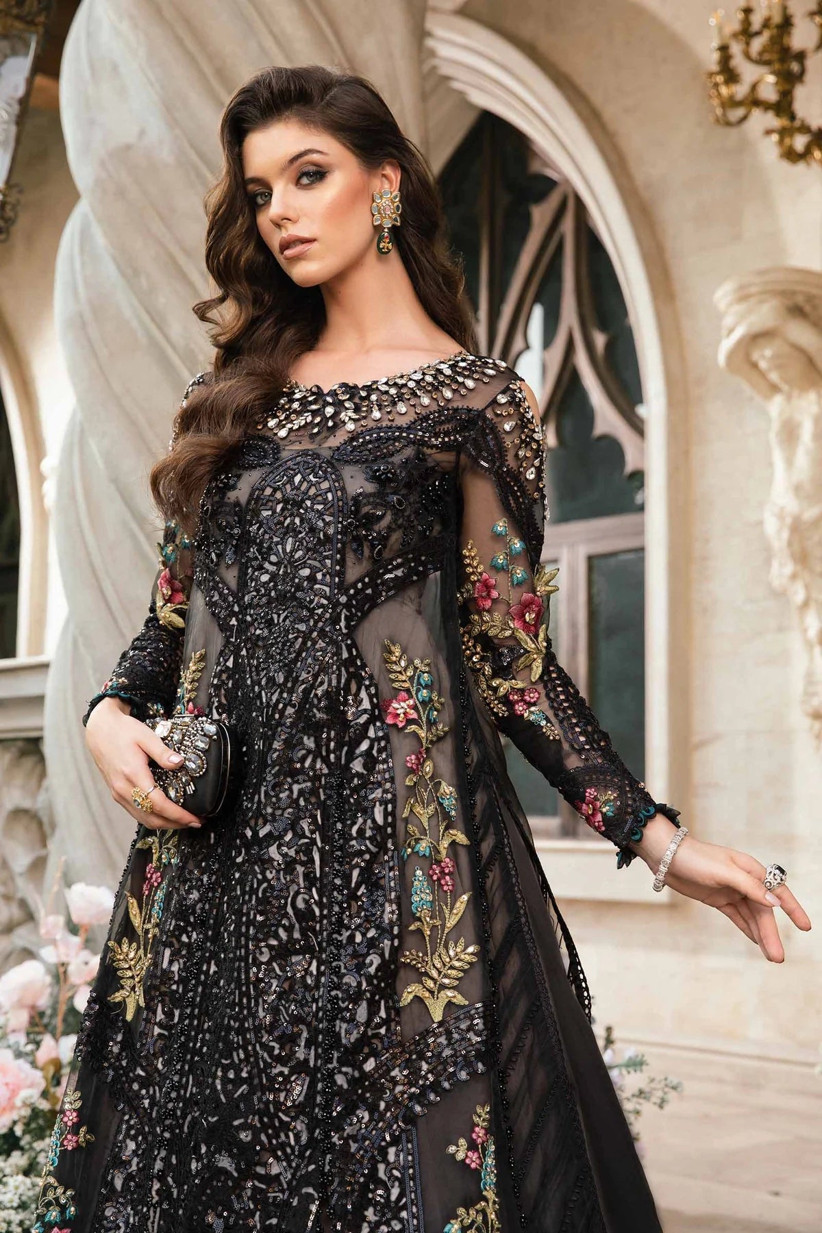 Maria B - Embroided Pakistani Wedding Collection BD-2802