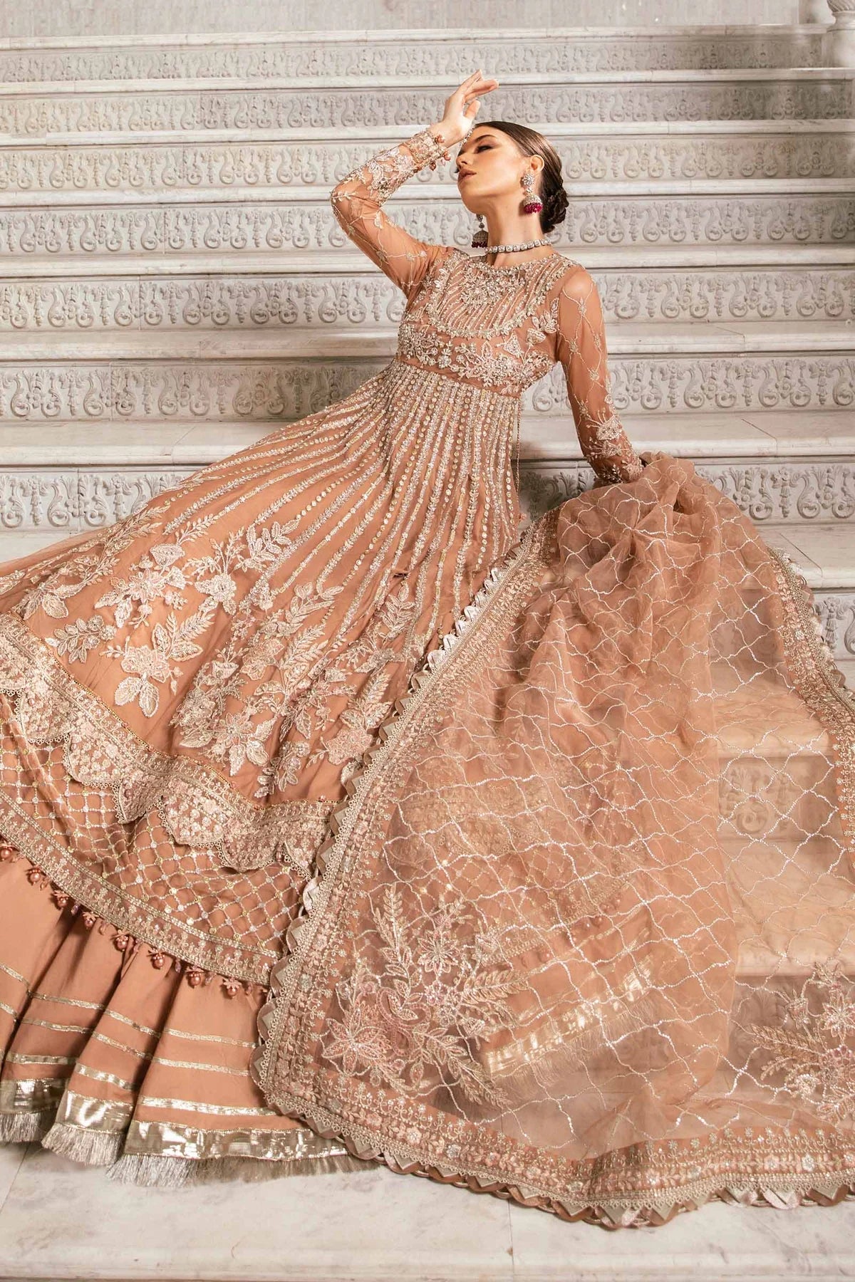 Maria B - Embroided Pakistani Wedding Collection BD-2804