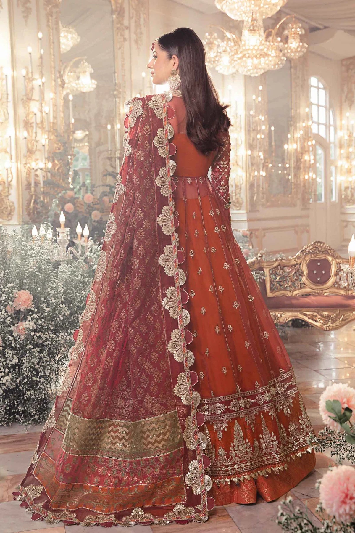 Maria B - Embroided Pakistani Wedding Collection BD-2805