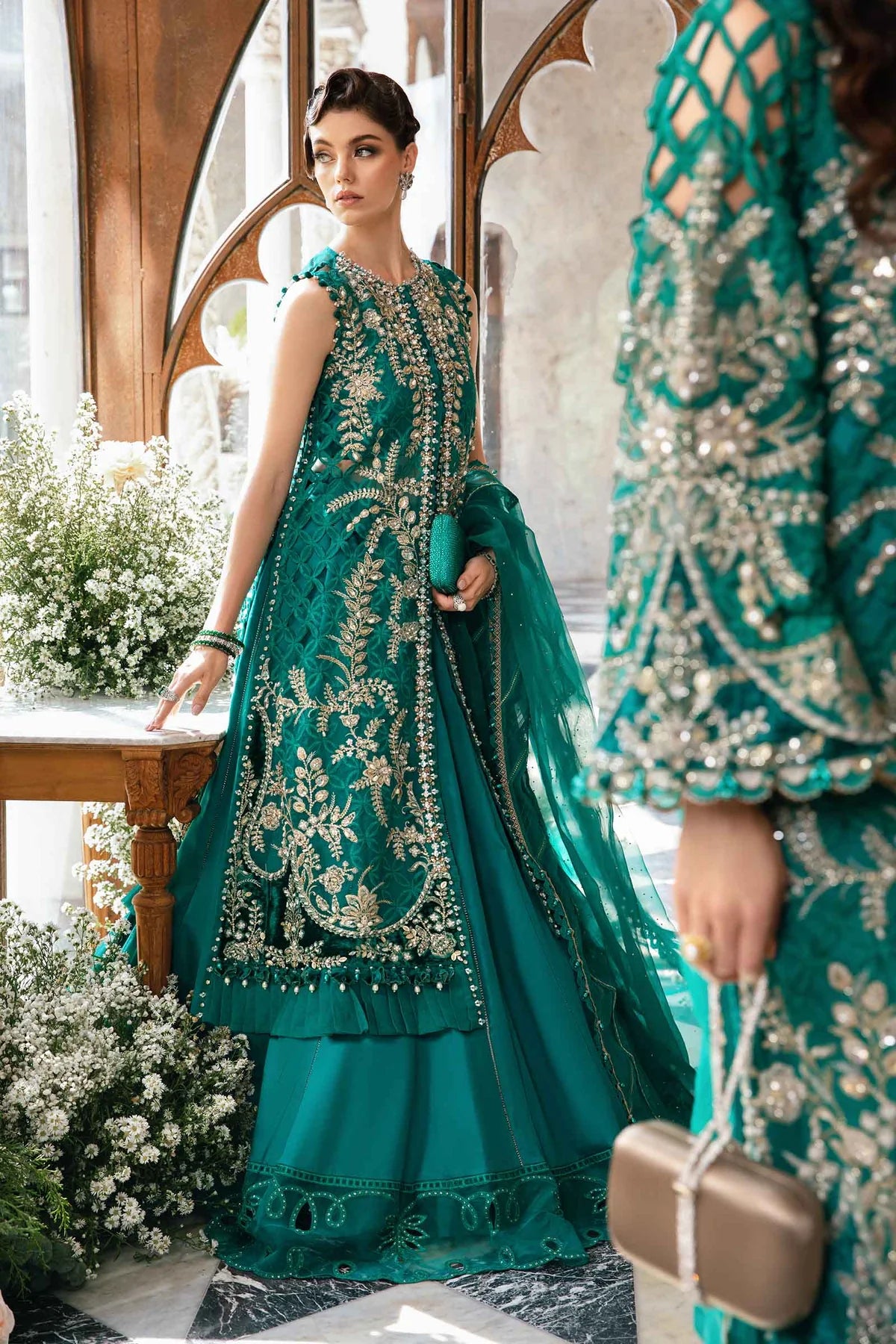 Maria B - Embroided Pakistani Wedding Collection BD-2806