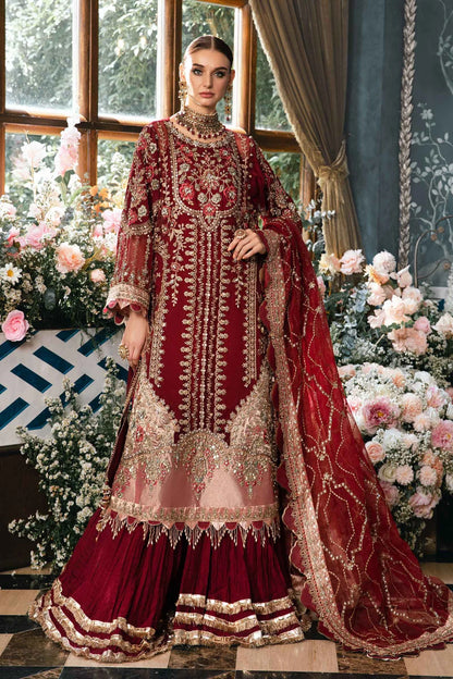 Maria B - Embroided Pakistani Wedding Collection BD-2807