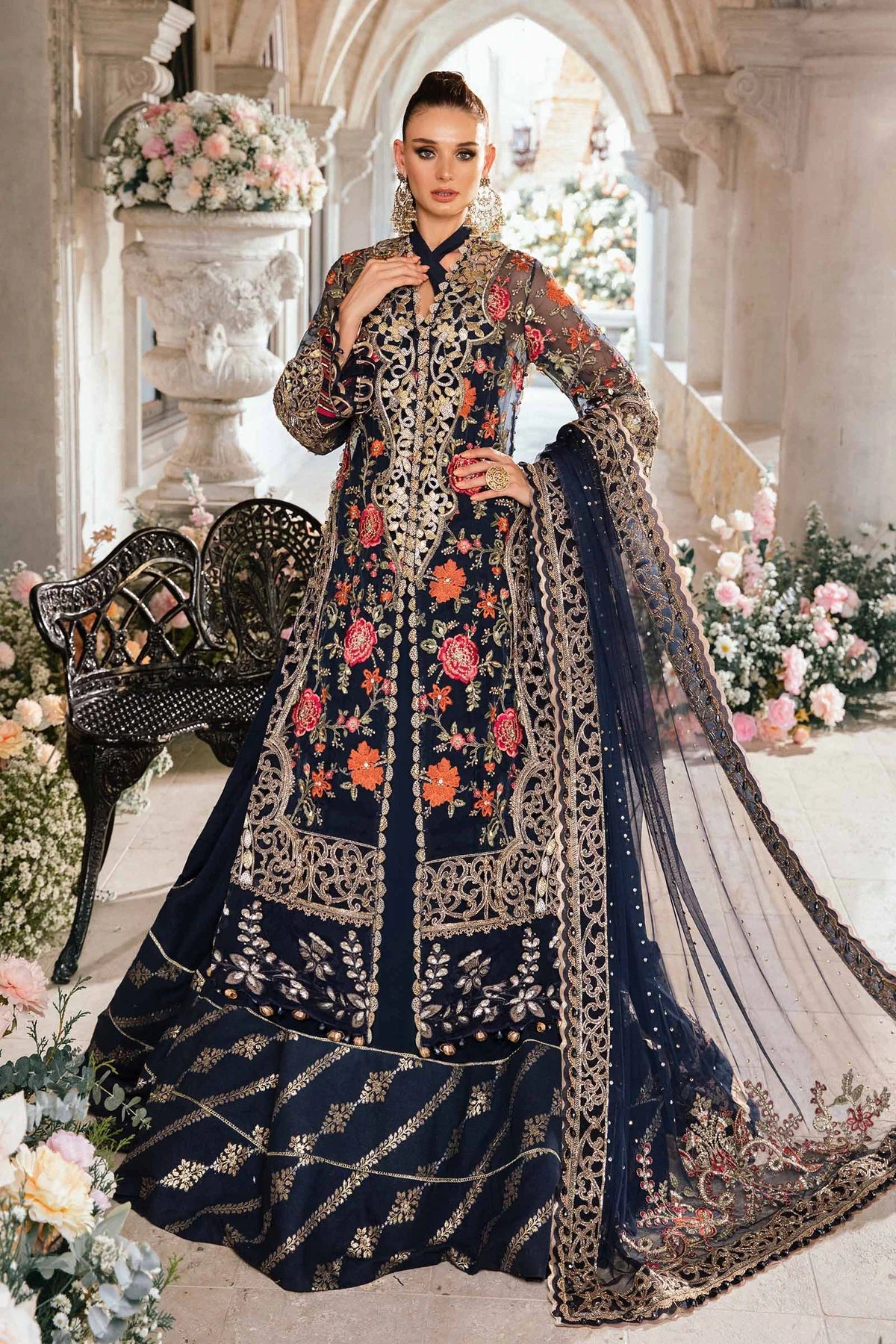 Maria B - Embroided Pakistani Wedding Collection BD-2808