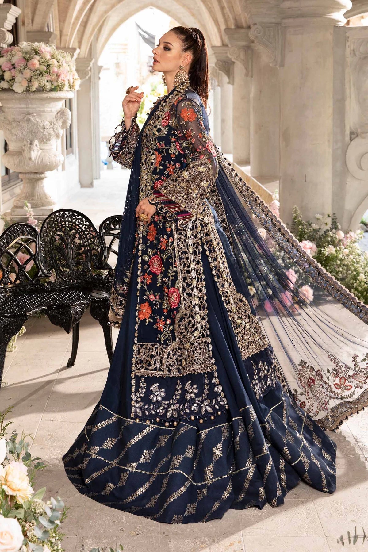 Maria B - Embroided Pakistani Wedding Collection BD-2808